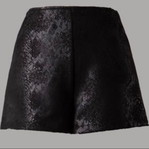 Brand New* Suede Snack Print Shorts